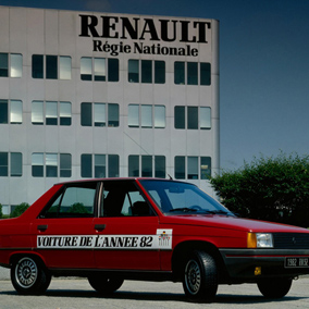 1975-1992
The company continued to grow up to the early 1980's. The renewal of the range gathered pace with the launch of two upmarket models: Renault 25 and Espace. The brand made its mark in motorsports and entered Formula 1. But the company was losing money heavily. By initiating a drastic cost-cutting policy and refocusing on its core skills, Renault was back in the black in 1987.