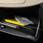 GloveboxThe glove box provides a generous storage area and can be used to keep your personal belongings out of sight.